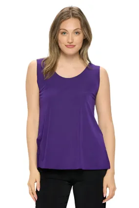 019- Jostar Sleeveless Tank- Purple