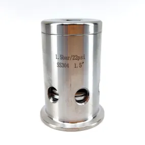 1.5 Inch TC - Pressure and Vacuum Relief Valve (1.5BAR-22psi)