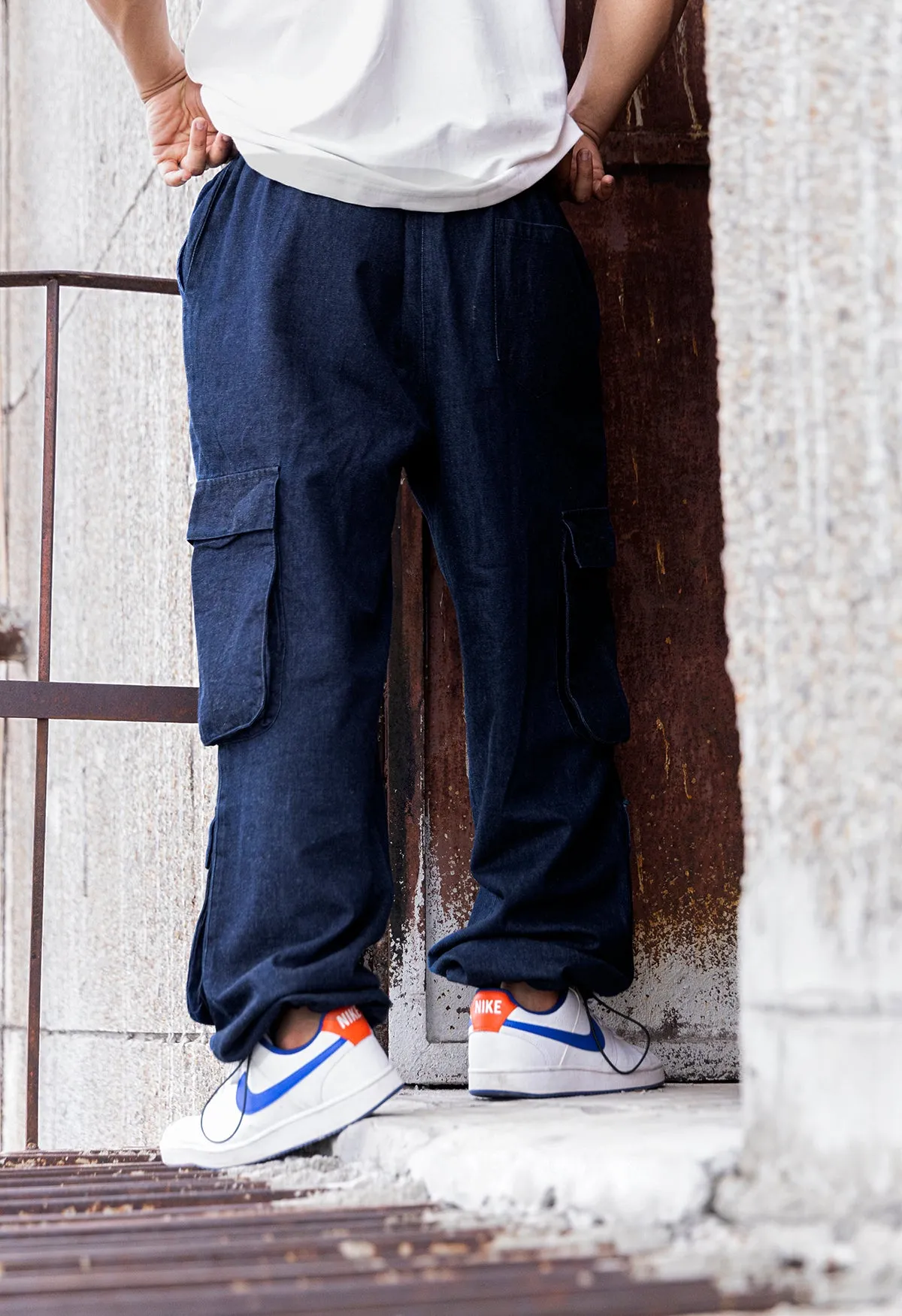 6 Pocket Chillfit Denim Cargo Pants