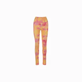 Active Leggings | Flaming Tie-Dye