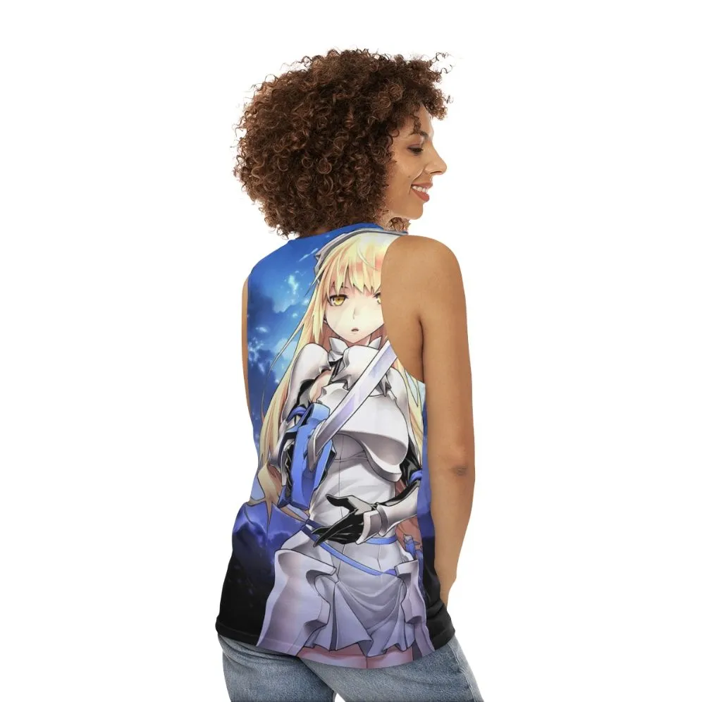 Ais Wallenstein Unisex Tank Top - Anime Apparel for DanMachi Fans