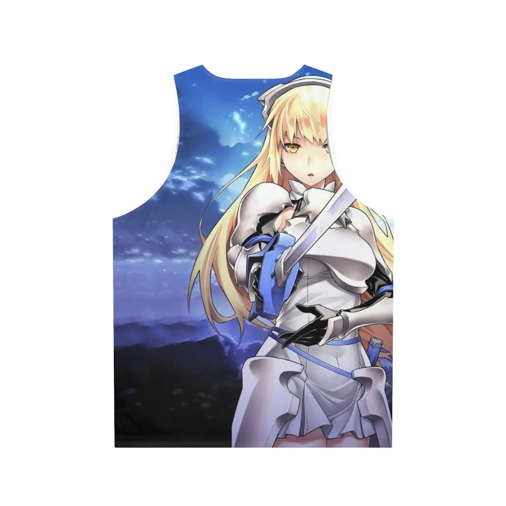 Ais Wallenstein Unisex Tank Top - Anime Apparel for DanMachi Fans