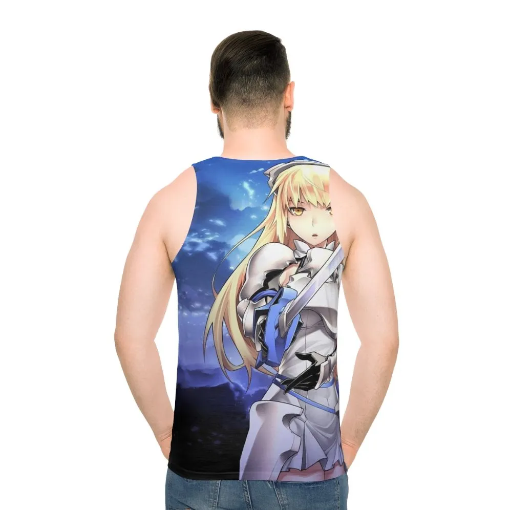 Ais Wallenstein Unisex Tank Top - Anime Apparel for DanMachi Fans