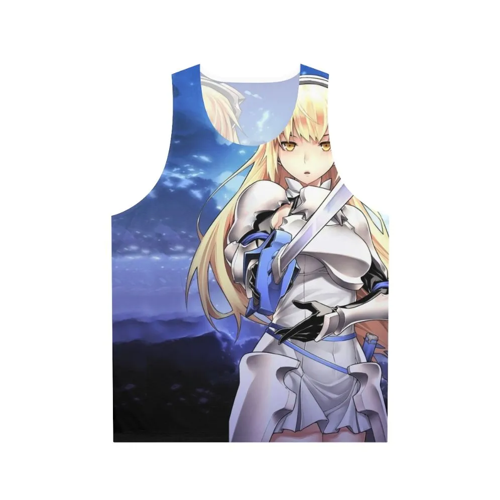 Ais Wallenstein Unisex Tank Top - Anime Apparel for DanMachi Fans