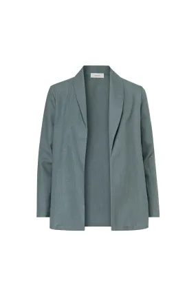 ALEXA LINEN JACKET SUMMER BLUE