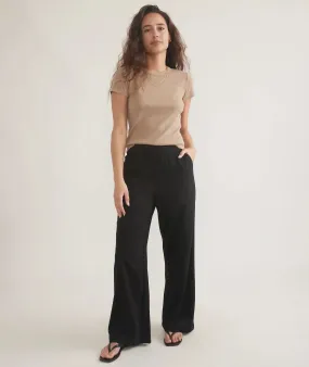 Allison Tencel Trouser - Black