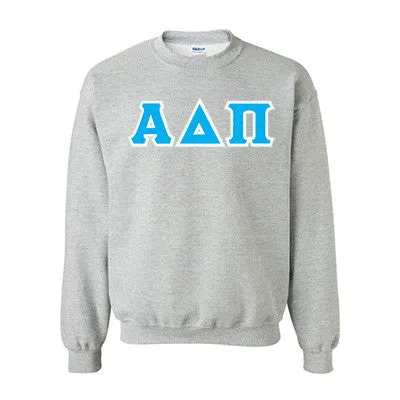 Alpha Delta Pi Standards Crewneck Sweatshirt - G180 - TWILL