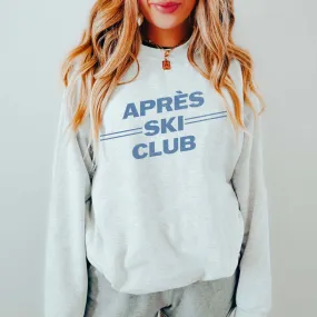 Apres Ski Club Wholesale Graphic Sweatshirt - Fast Shipping