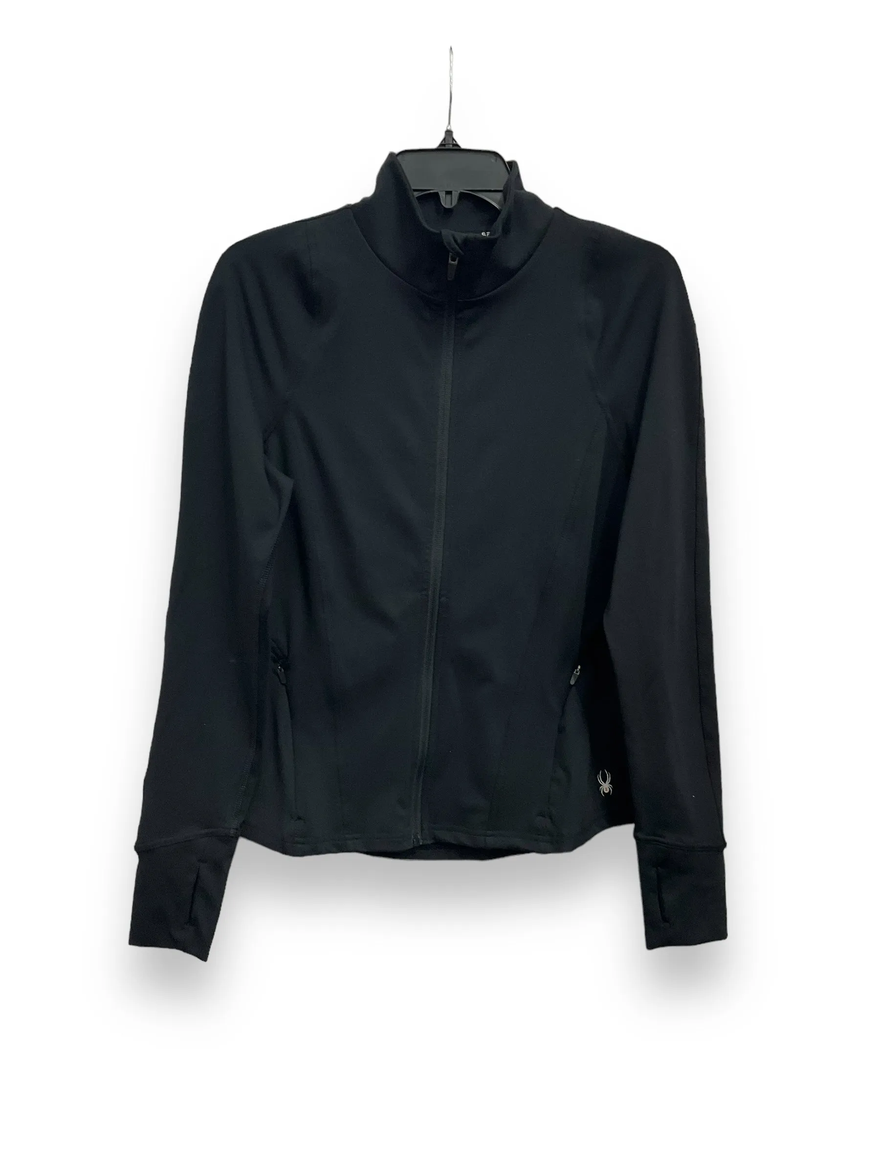 Athletic Jacket By Spyder In Black, Size: M