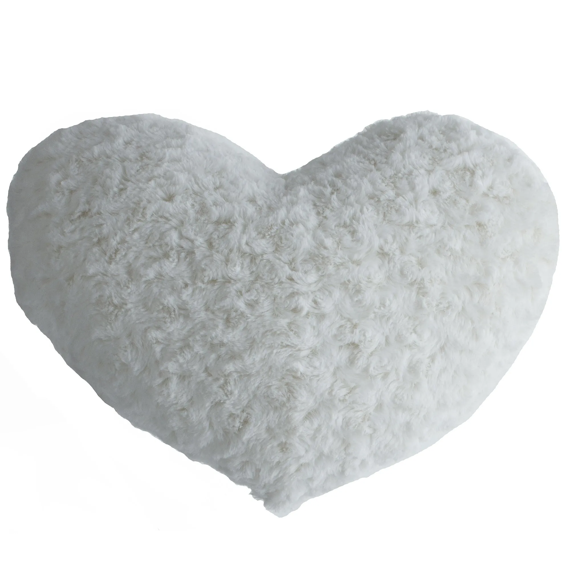 Atmosphera Heart Cushion White