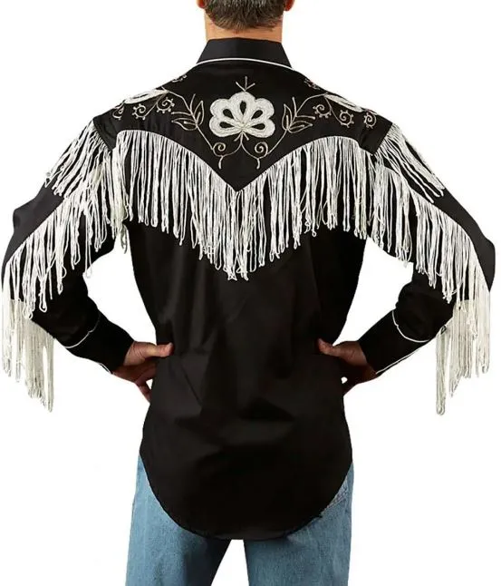 Barbie 2023 Ryan Gosling Black Cowboy Jacket