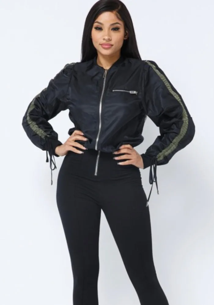 Beat It Bomber Jumpsuit