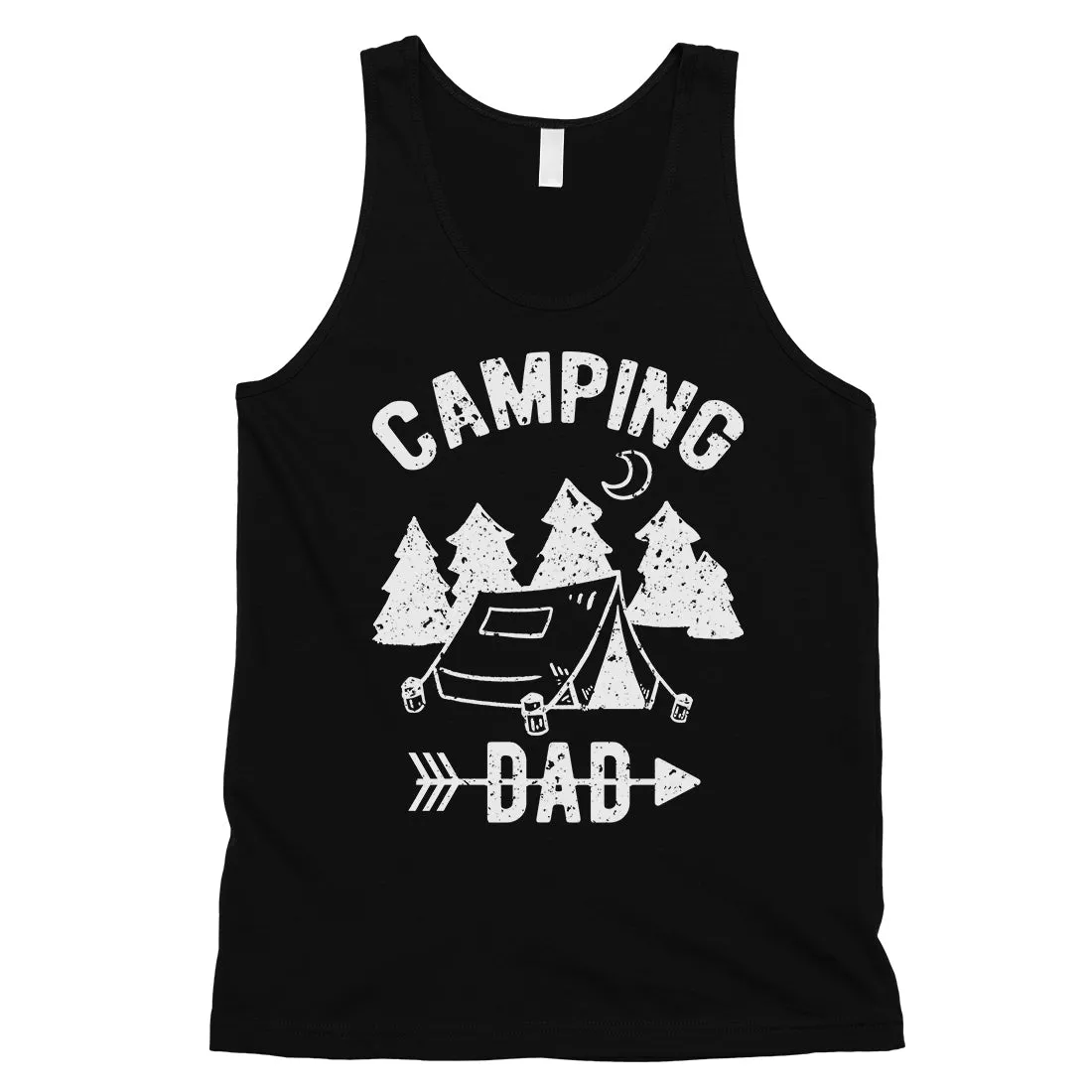 Camping Dad Mens Motivational Sweet Fun Sleeveless Top Dad Gift