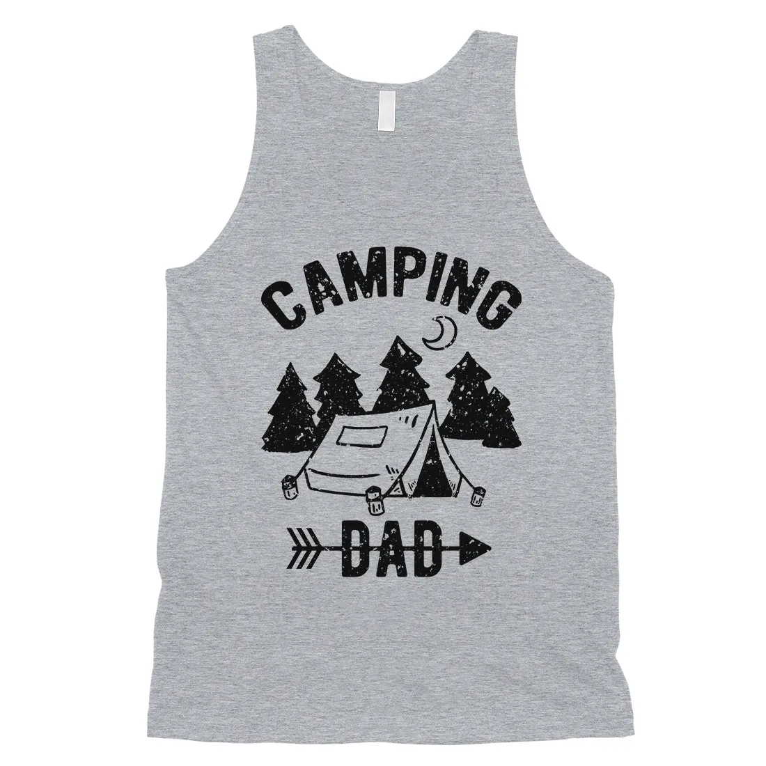 Camping Dad Mens Motivational Sweet Fun Sleeveless Top Dad Gift