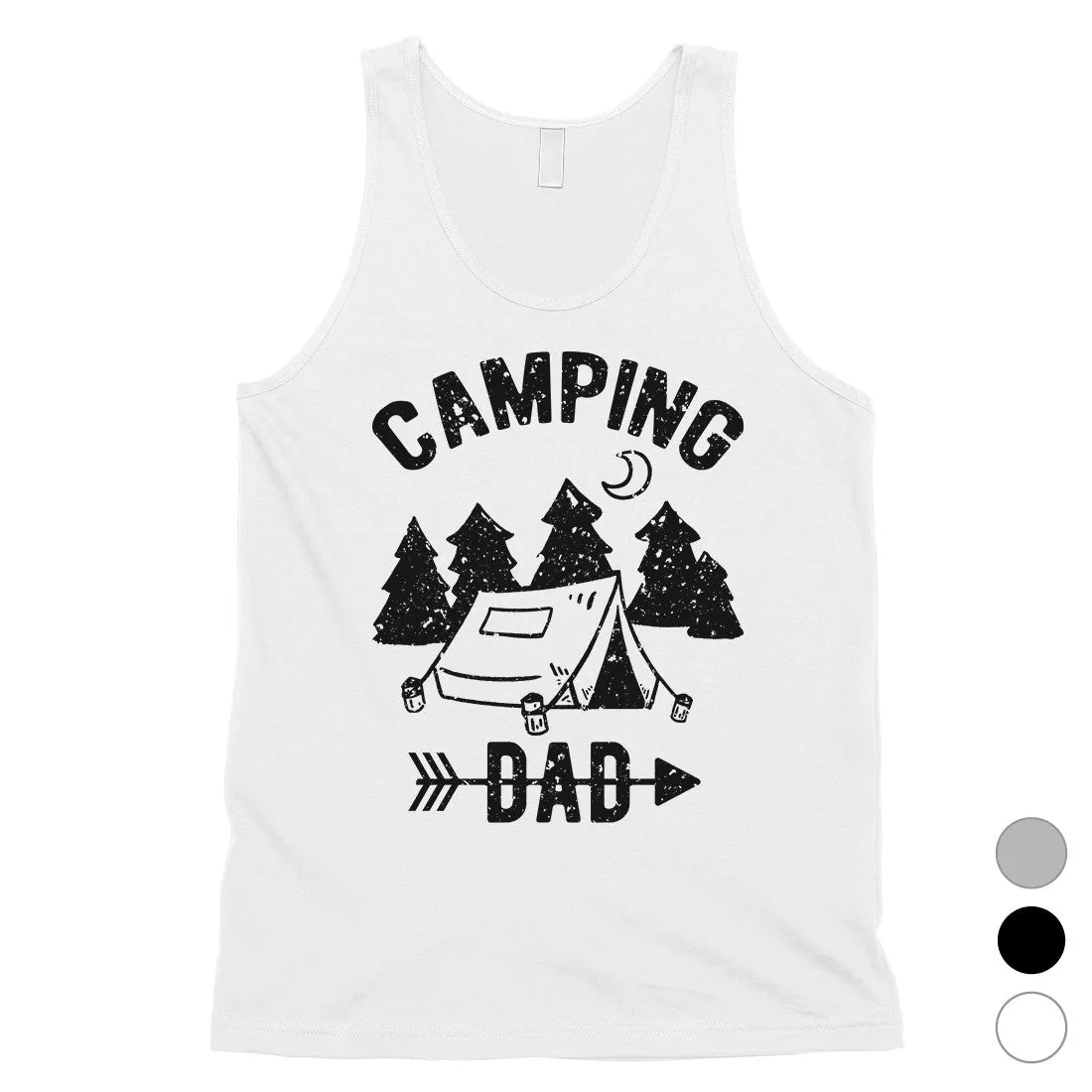 Camping Dad Mens Motivational Sweet Fun Sleeveless Top Dad Gift