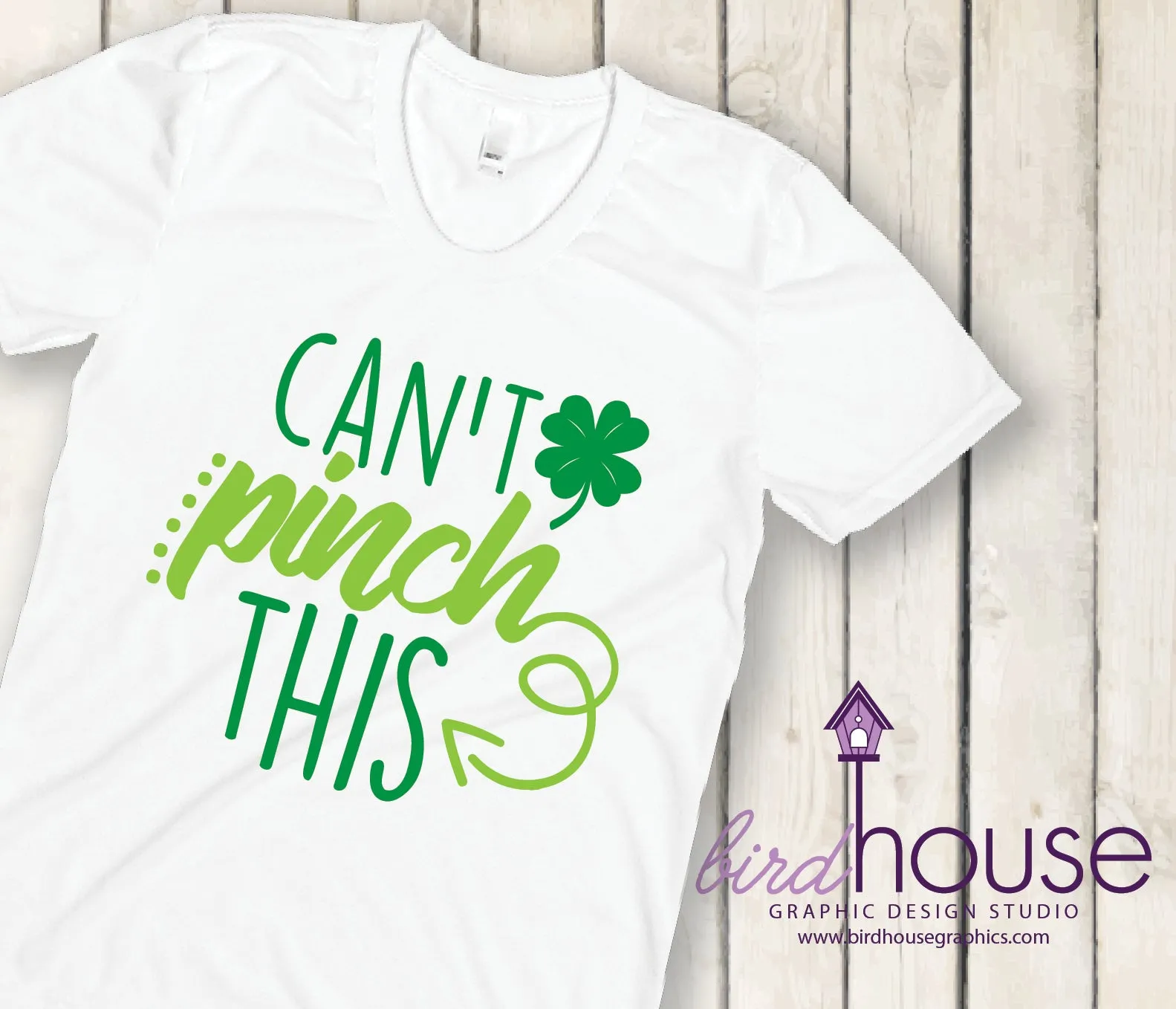 Can't Pinch This, Cute St. Patricks Day Shirt, Matte or Glitter