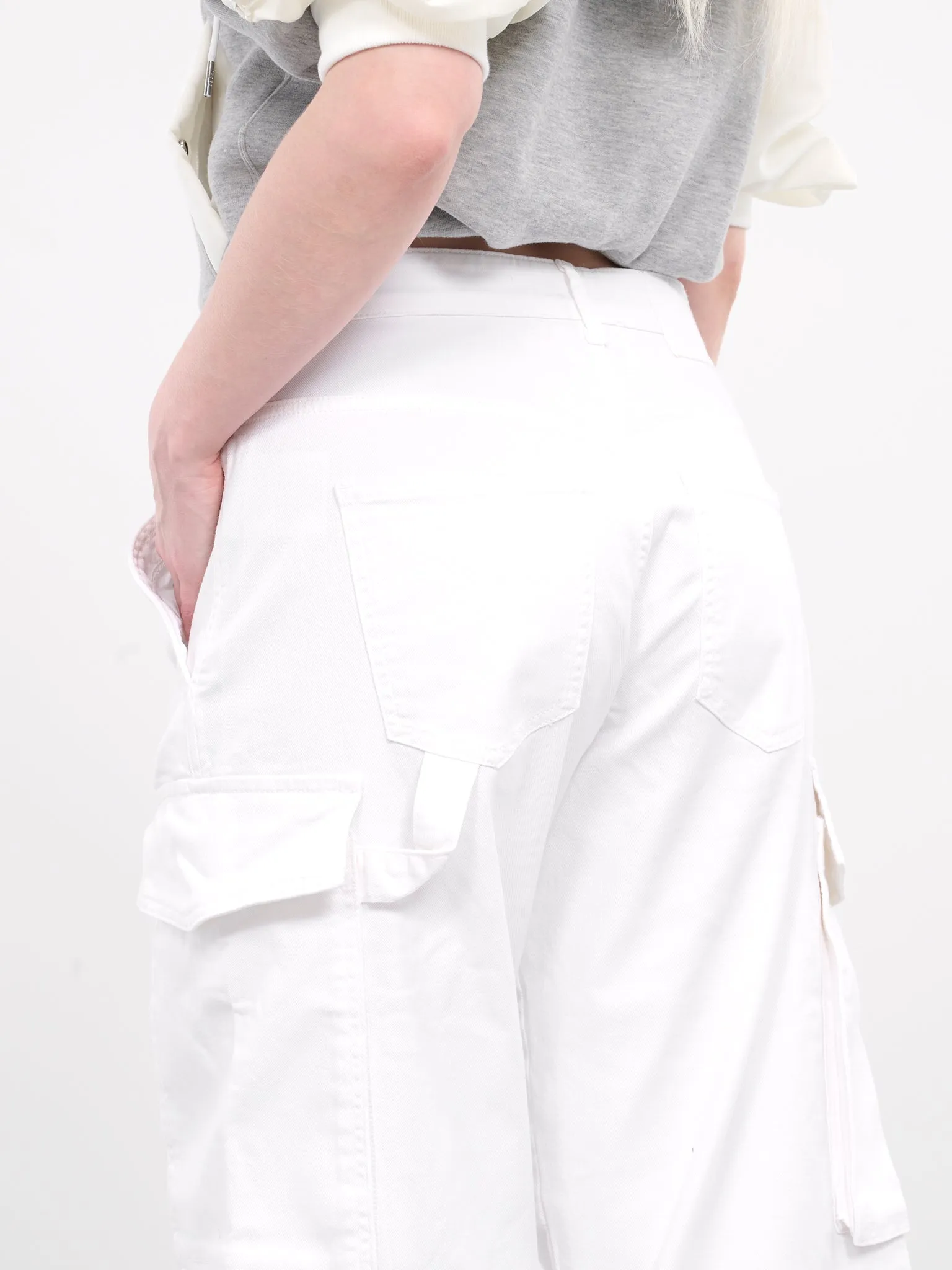 Cargo Pants (A0336-3732-WHITE)