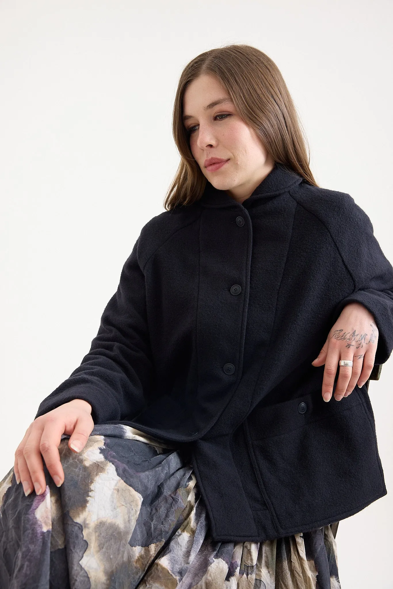 Casey Casey - Mathilde Jacket - Dark Navy