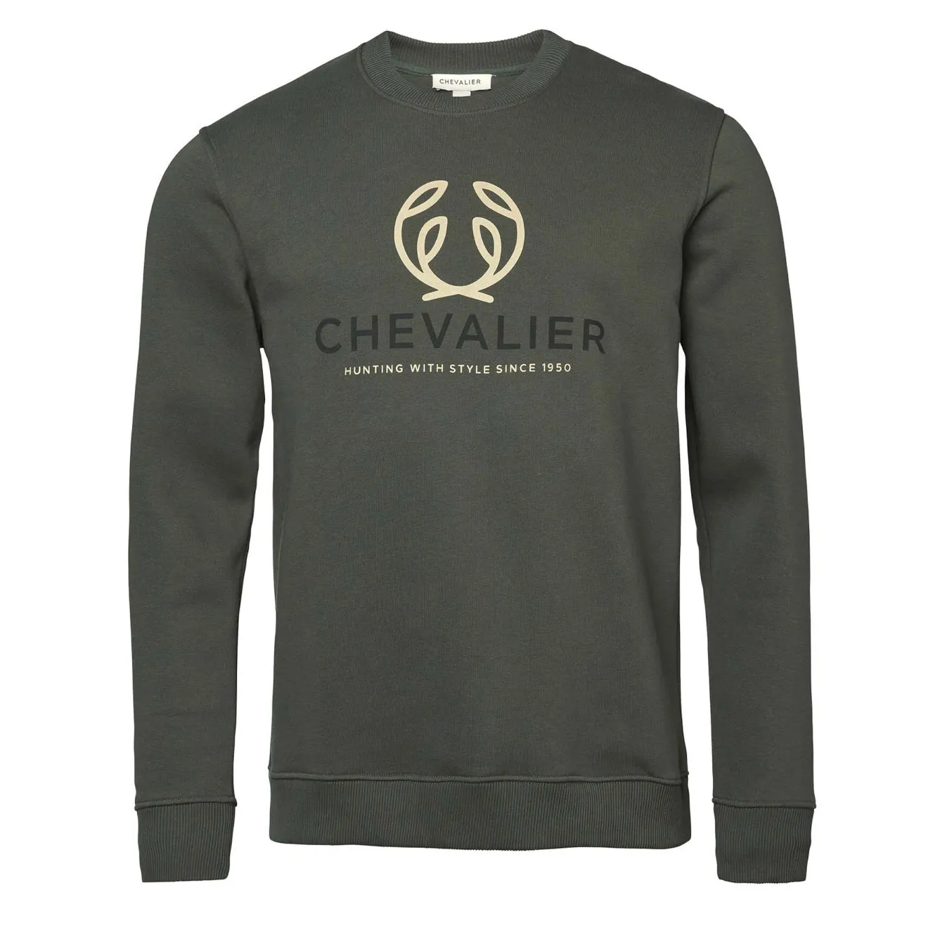 Chevalier Logo Sweatshirt Men Midnight Pine