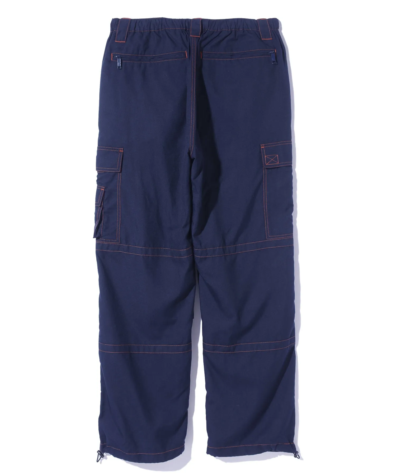 CONTRAST STITCH CARGO PANTS