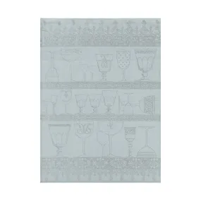 Cristal Grey (Mist) Linen Tea Towel