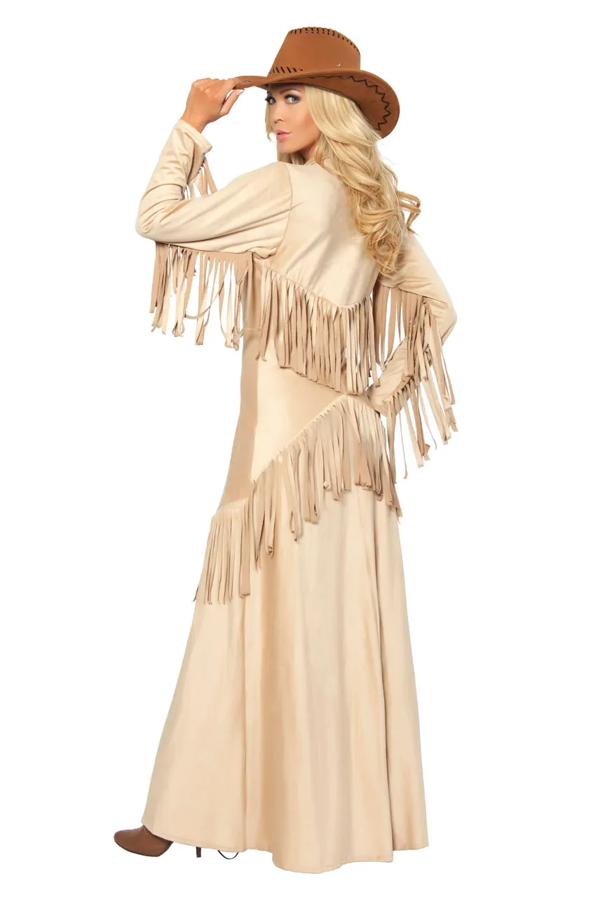 Deluxe Fringe Suede Cowgirl Coat