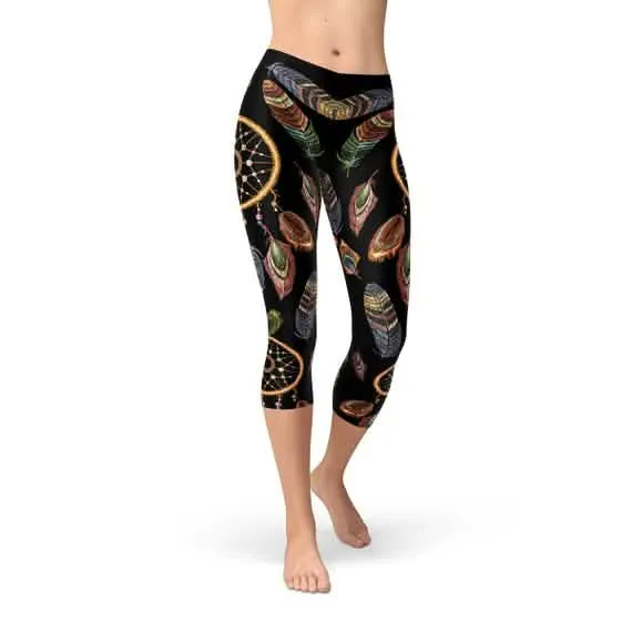 Dreamy Spirit Women's Capri Leggings