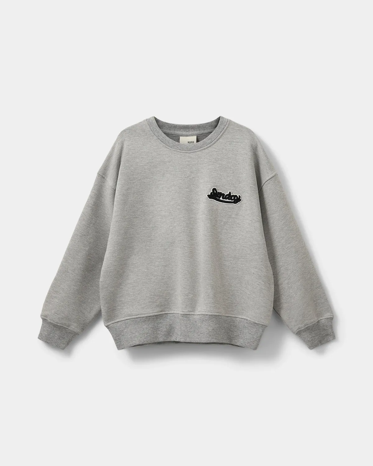 ELISY SWEATSHIRT - Grey melange