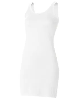 Extra long stretch tank | White