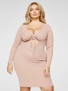 Fashion To Figure - Rachel Cutout Bodycon Dress