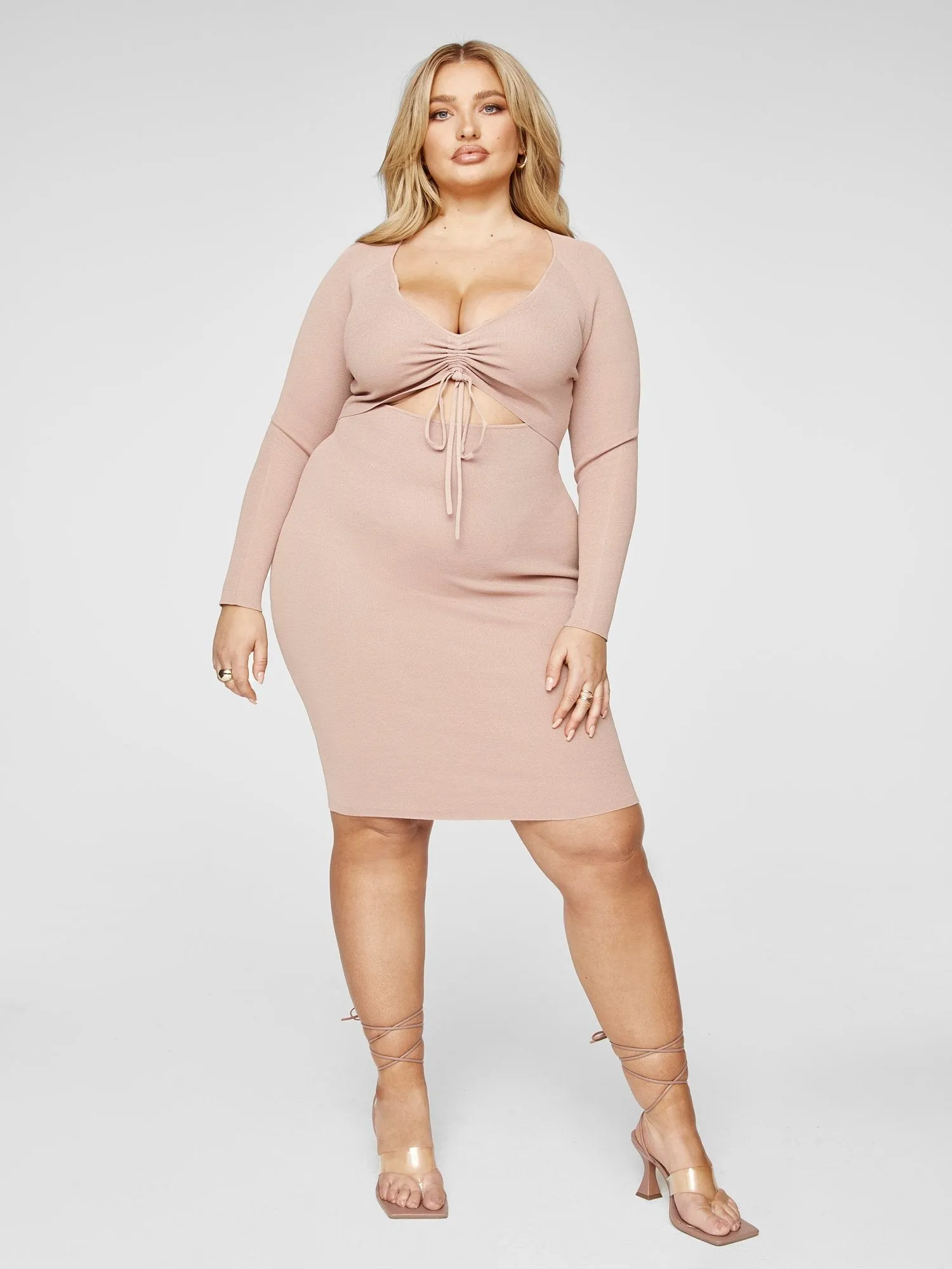 Fashion To Figure - Rachel Cutout Bodycon Dress