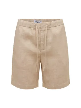 Frescobol Carioca   Felipe linen &amp; cotton shorts 