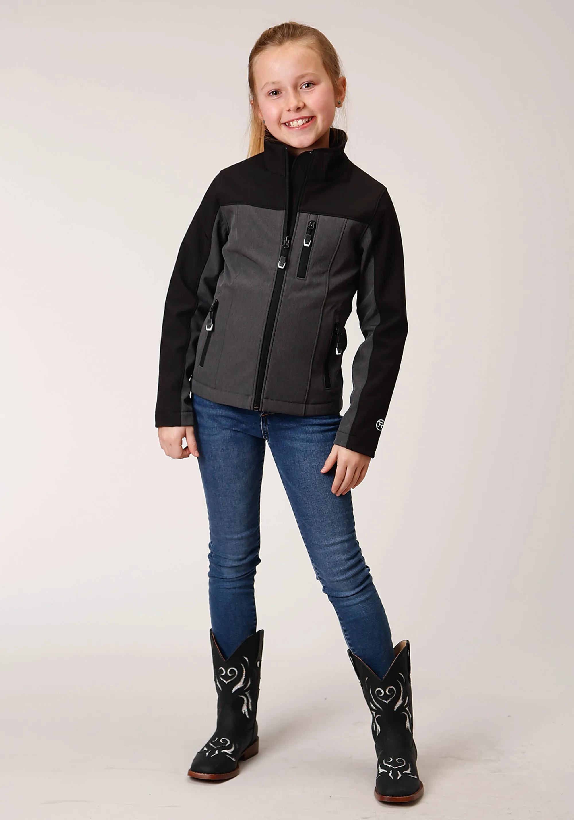 GIRLS  PCD SOFTSHELL TECH JACKET