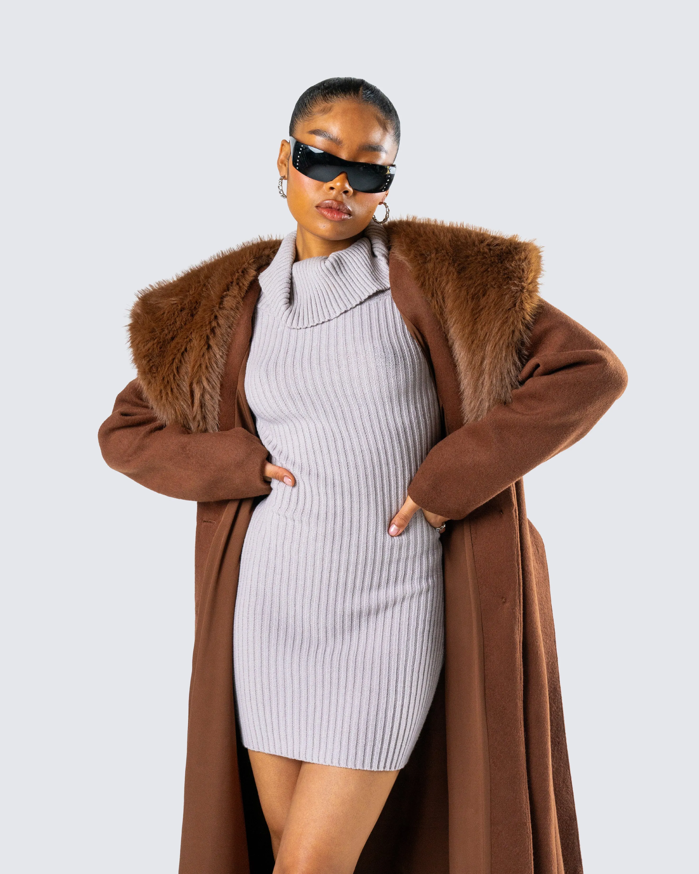 Hala Faux Fur Set