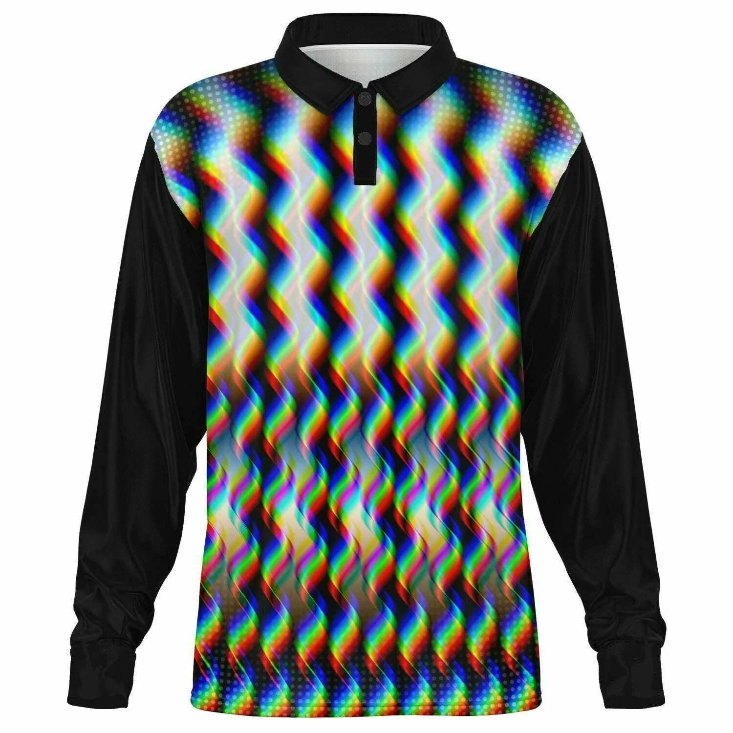 Heat Wave | Men’s Long Sleeve Polo | Austin Blake