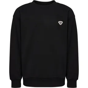 Hummel Black Loose Sweatshirts Bee