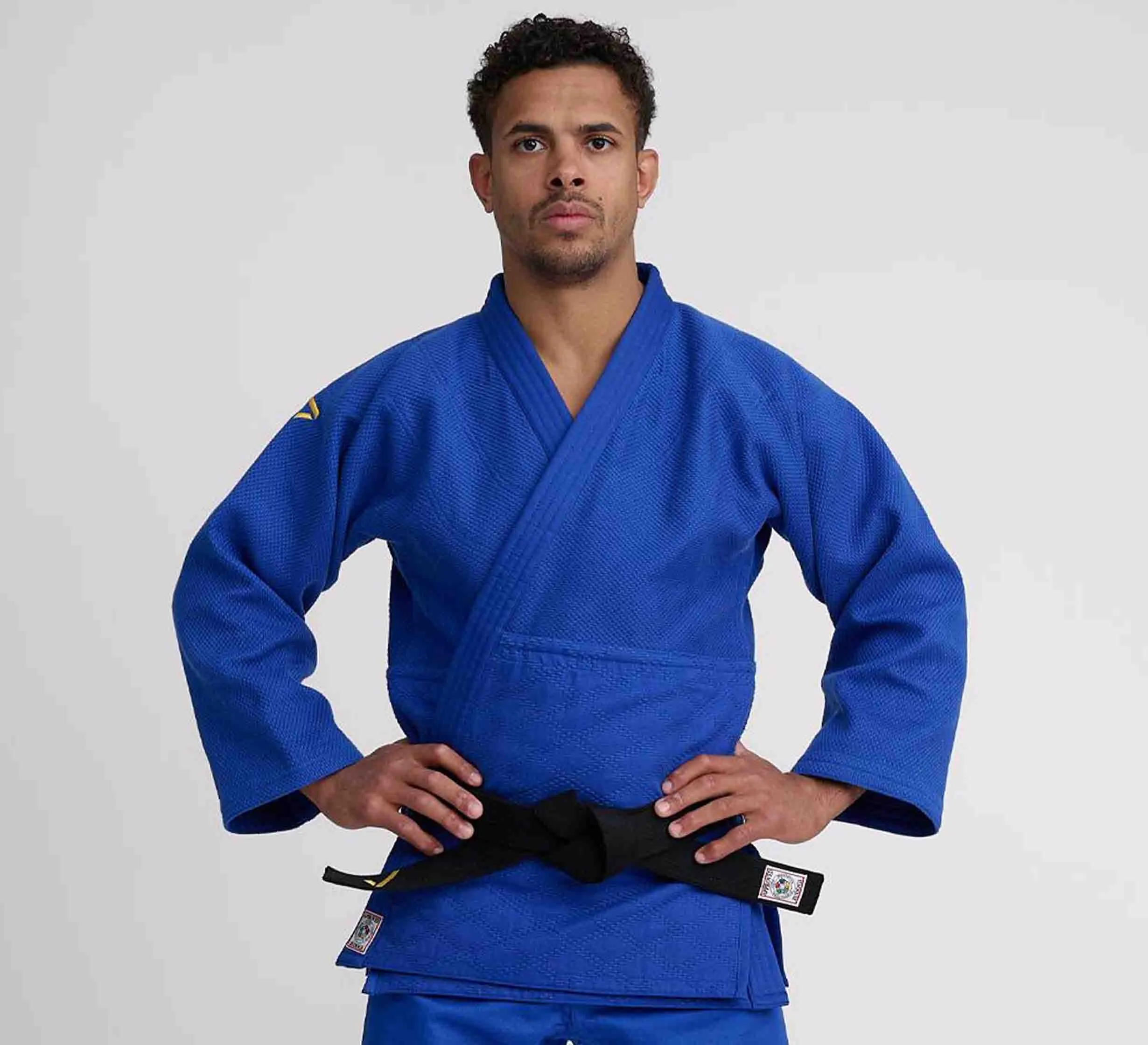 Ippon Gear IJF Judo Slim Fit Jacket Olympic 2 Blue