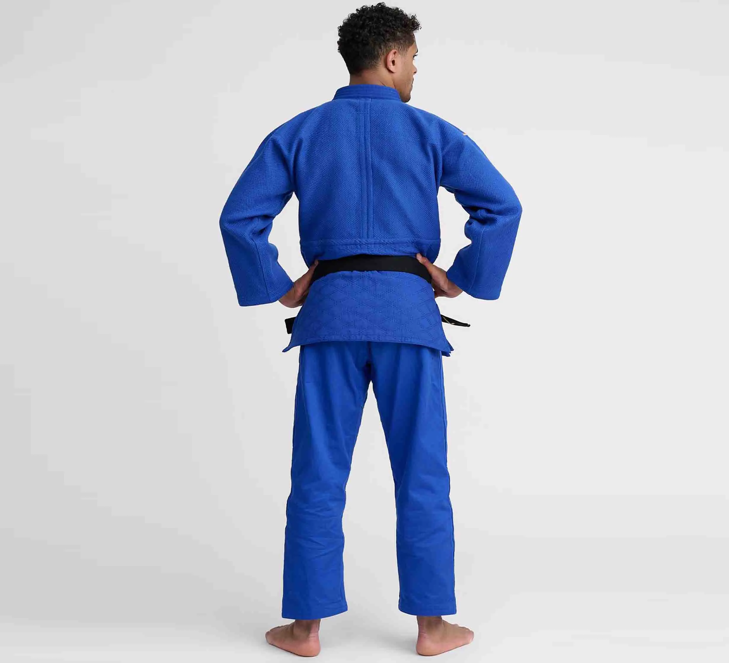 Ippon Gear IJF Judo Slim Fit Jacket Olympic 2 Blue