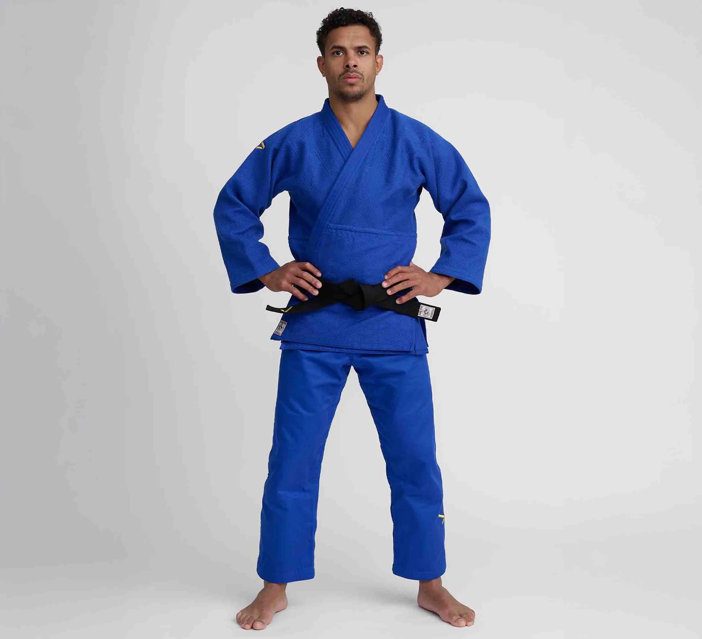 Ippon Gear IJF Judo Slim Fit Jacket Olympic 2 Blue