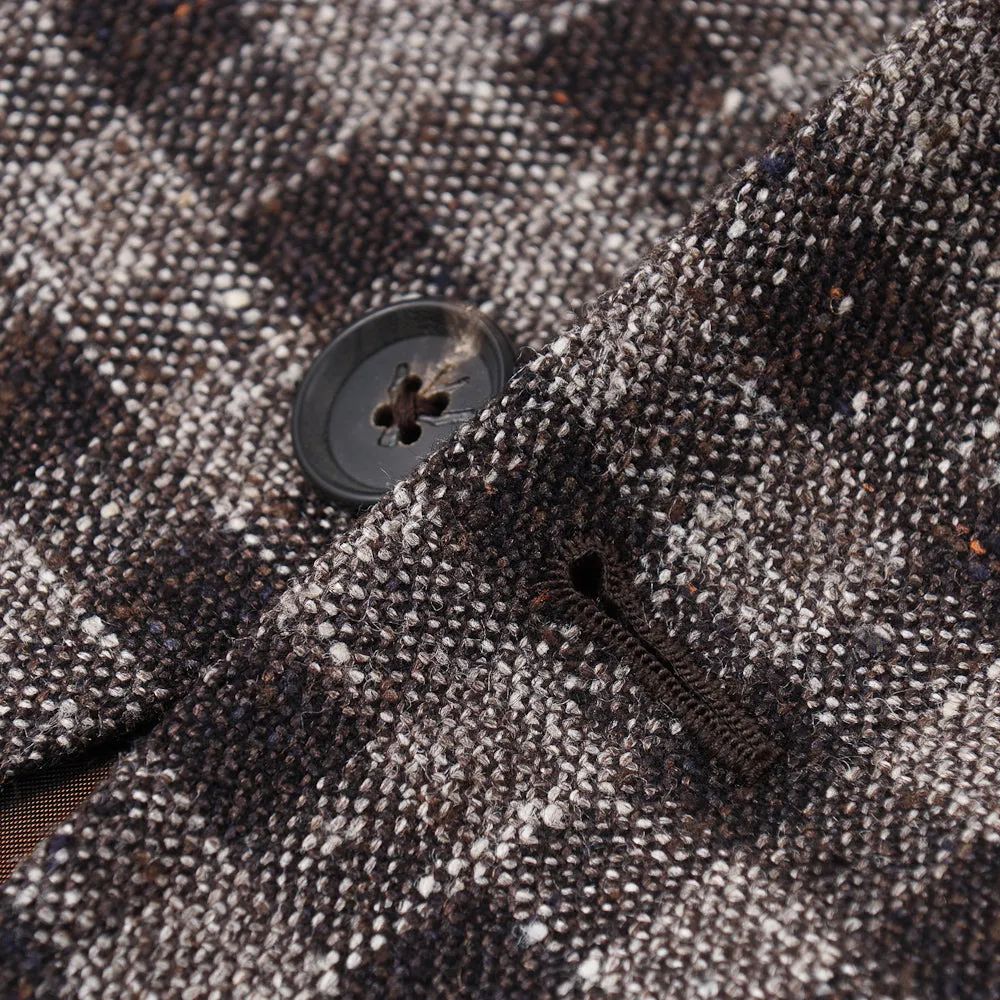 Isaia Textured Check Sport Coat