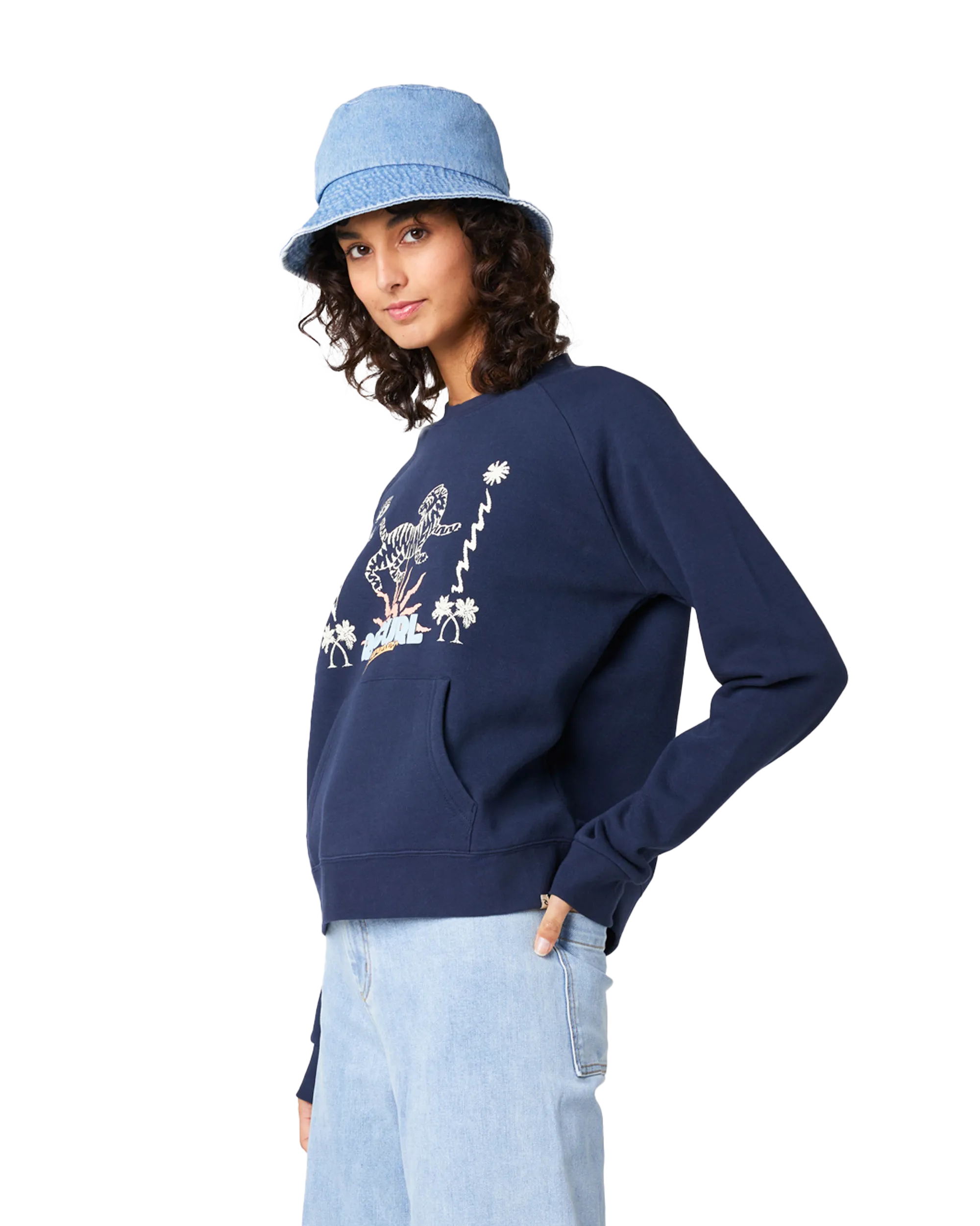 Jeffreys Sweatshirt in Navy