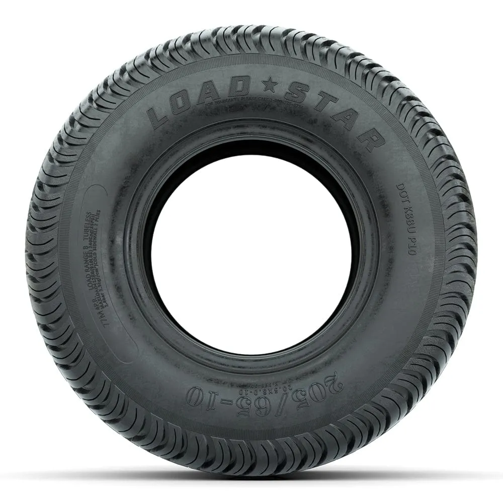 Kenda Loadstar 205/65-10 Comfortride Street/Turf Tires Only - 20.5" tall (K399)