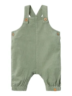 Lil' Atelier Baby OBERT CORD OVERALL - Seagrass