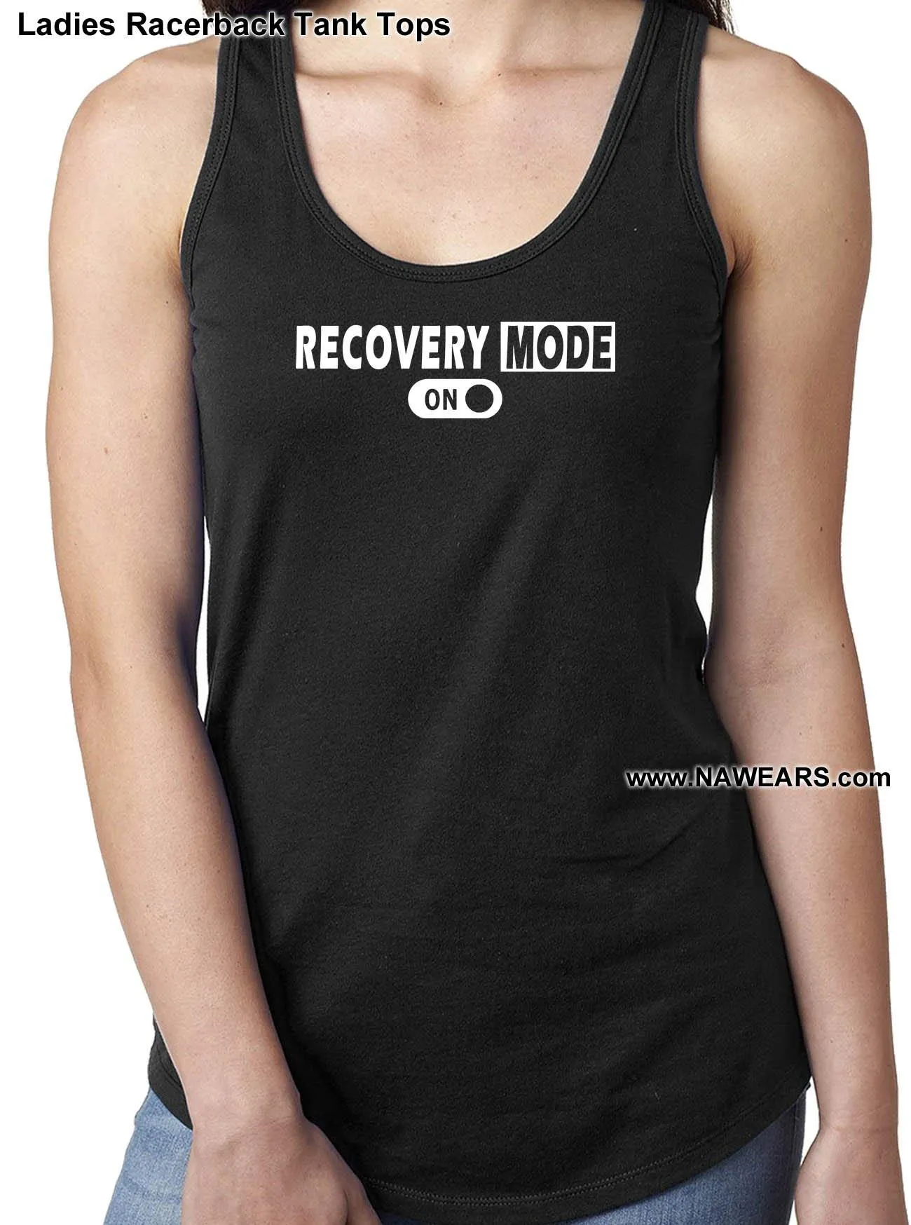 ltt- Recovery Mode On Ladies Tank Tops