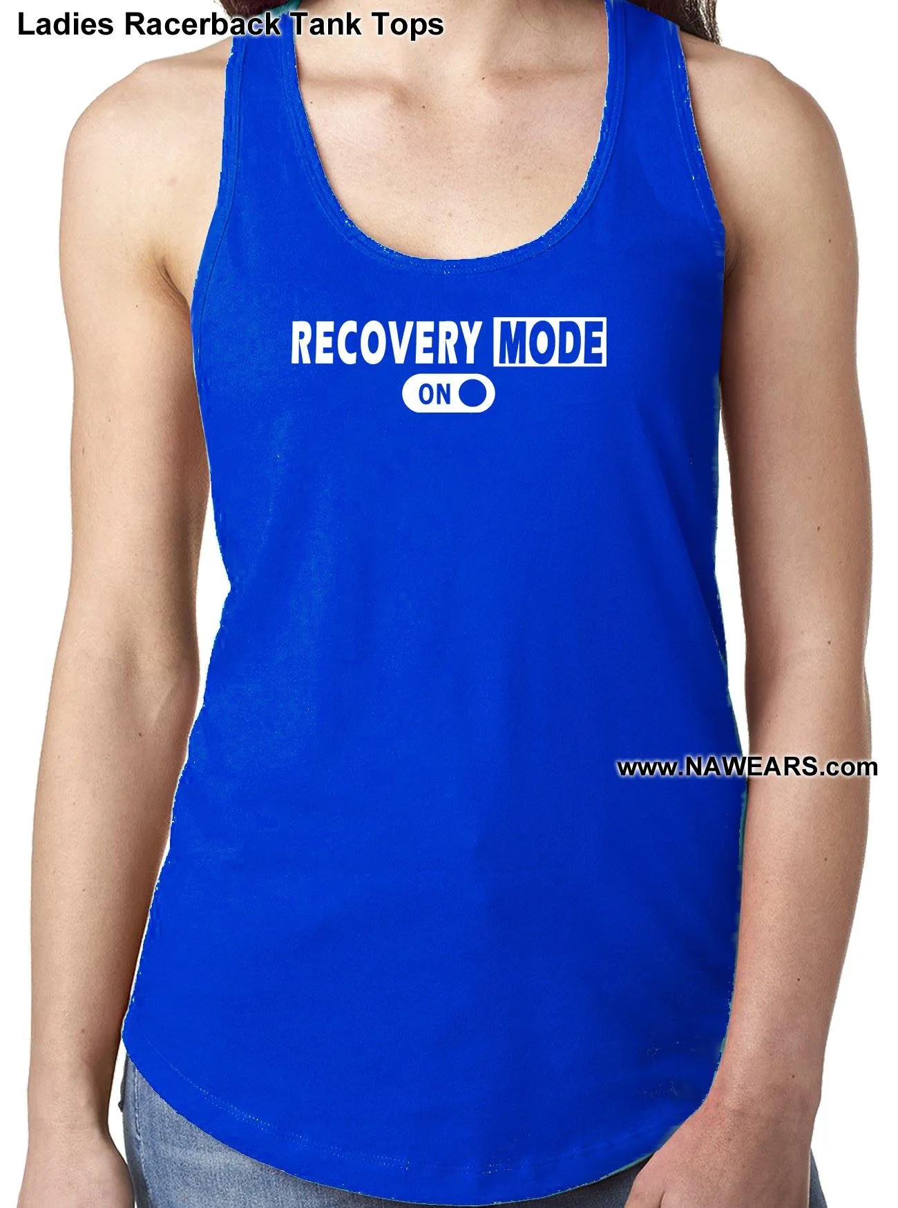 ltt- Recovery Mode On Ladies Tank Tops