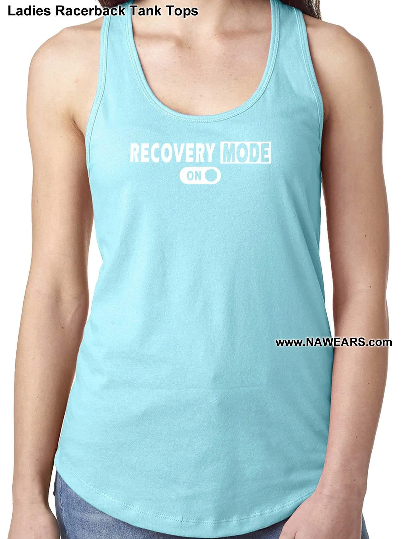 ltt- Recovery Mode On Ladies Tank Tops