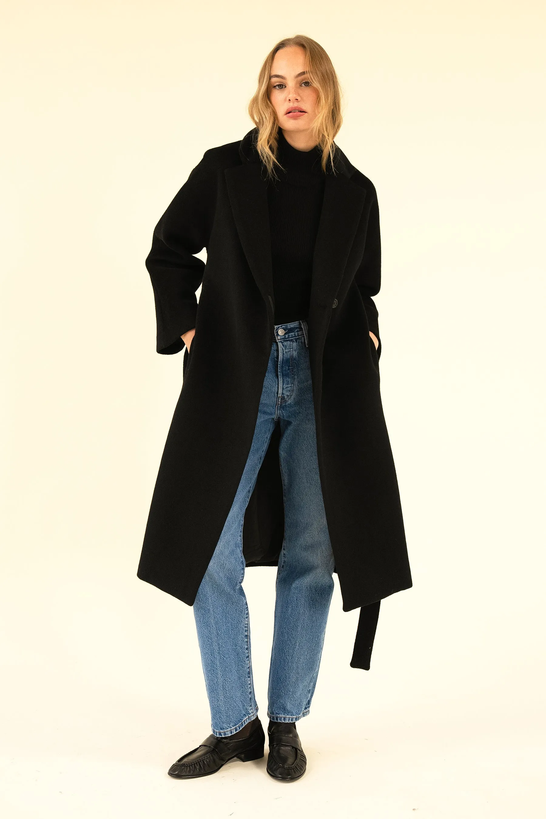 MABE COAT - NOIR