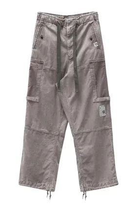 Maison Mihara Yasuhiro Cotton Satin Gray Cargo Pants