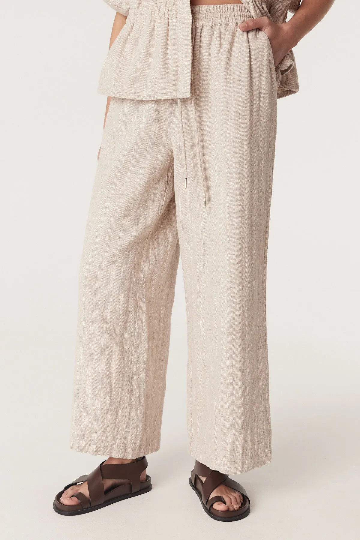 Marrakesh Linen Pant - Natural