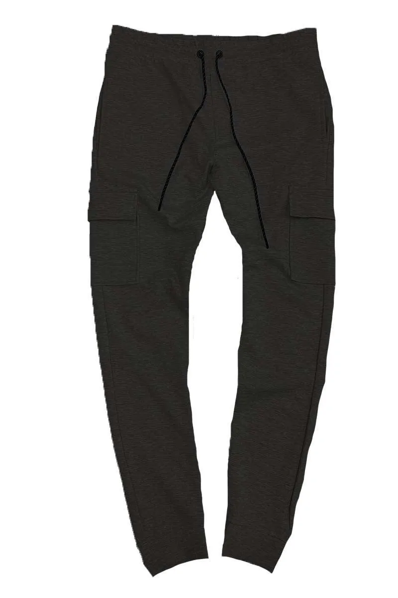 Mens Basic Sweat Pants Cargo Joggers